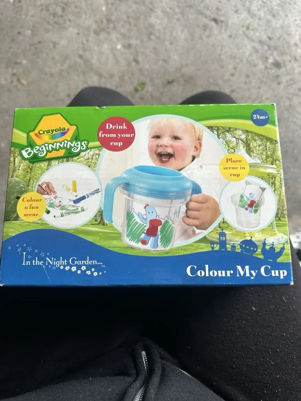 Crayola Beginnings Colour My Cup In the Night Garden Kids Craft Kit